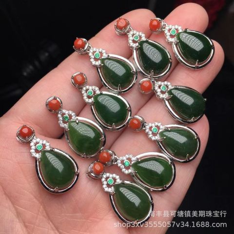 和田天然碧玉吊坠厂家,品牌,图片,热帖-阿里巴巴